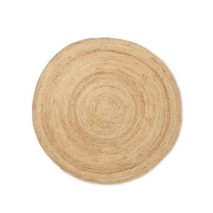 Eternal Round Jute Rug - Small - Natural