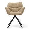 Carnaby stol med armlæn Soft Walnut