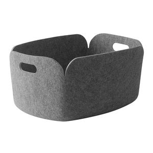  Restore Basket Opbevaringskasse 48 x 35 cm - Grey Mélange 