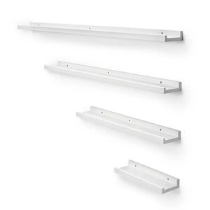 Zitti Billedhylde 120 cm hvid