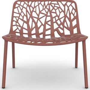 Forest loungelænestol Terracotta 