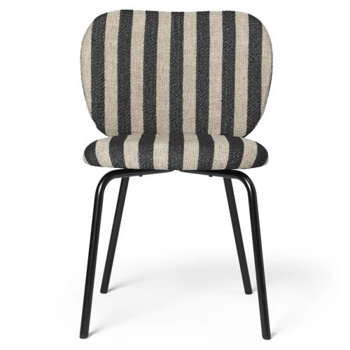 Rico Spisebordsstol Black Louisiana - Sand/Black